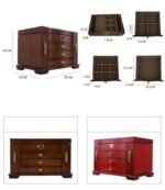 Antique Wooden Jewelry Box - Image 2