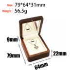 Mini Wooden Necklace Box - Image 3