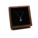 Black Walnut Necklace Box - Image 2