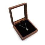 Black Walnut Necklace Box