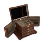 Antique Wooden Jewelry Box - Image 5