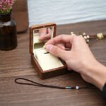 Mini Wooden Necklace Box - Image 2