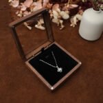 Black Walnut Necklace Box - Image 3