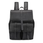 Men's PU Leather Business Laptop Backpack - Image 5