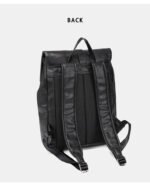 Men's PU Leather Business Laptop Backpack - Image 3