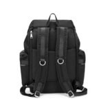 Large Capacity PU Leather Laptop Travel Backpack - Image 2