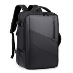 Large Capacity PU Leather Laptop Backpack - Image 5