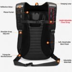 EVA Hard Shell Motorcycle Helmet Backpack - Image 4