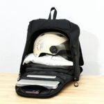 Water Resistant Cycling Backpack with Helmet Pocket - Image 3