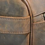 Top Grain Leather Flap Dopp Kit - Image 5