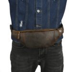 Crazy Horse Leather Men's Chest Bag - Image 2