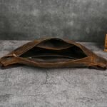 Crazy Horse Leather Men's Chest Bag - Image 4