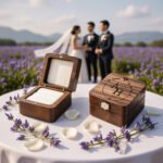 Walnut Wood Ring Gift Box - Image 6
