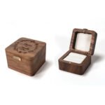 Walnut Wood Ring Gift Box