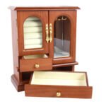 Retro Wooden Jewelry Storage Box - Image 4