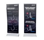 Teardrop-shaped  Roll Up Banner Stand