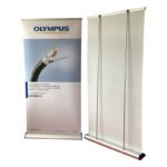 Teardrop-shaped  Roll Up Banner Stand - Image 4