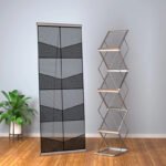 Foldable Aluminium Magazine Display Stand - Image 6