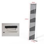 Foldable Aluminium Magazine Display Stand - Image 4