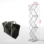 Foldable Aluminium Magazine Display Stand - Image 3
