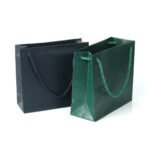 Leatherette Paper Jewelry Gift Bag - Image 2
