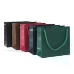 Leatherette Paper Jewelry Gift Bag