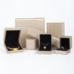 Brushed PU Leather Jewelry Gift Box