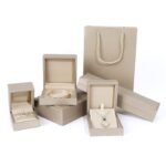 Brushed PU Leather Jewelry Gift Box - Image 6